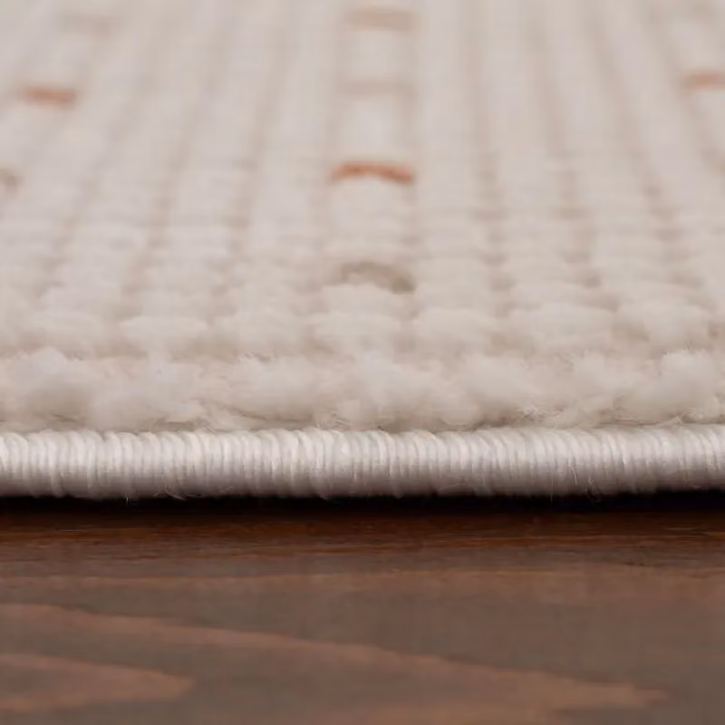 THE RUGS Carmel Modern Dotted Design Area Rug in Terracotta, W: 120 cm, L: 170 cm – 3