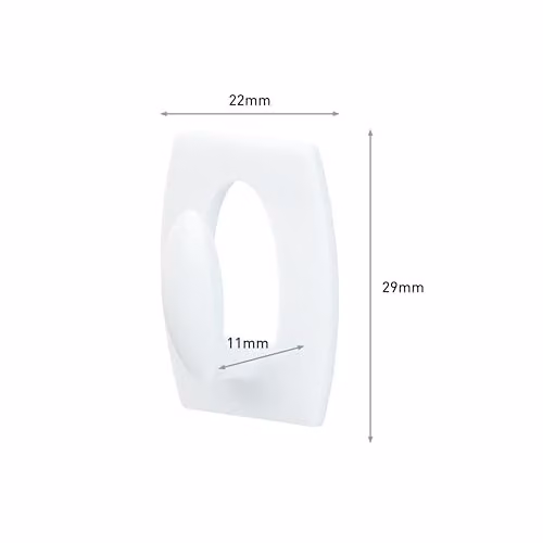 3M Command White Mini Hooks with Adhesive Strips – 2