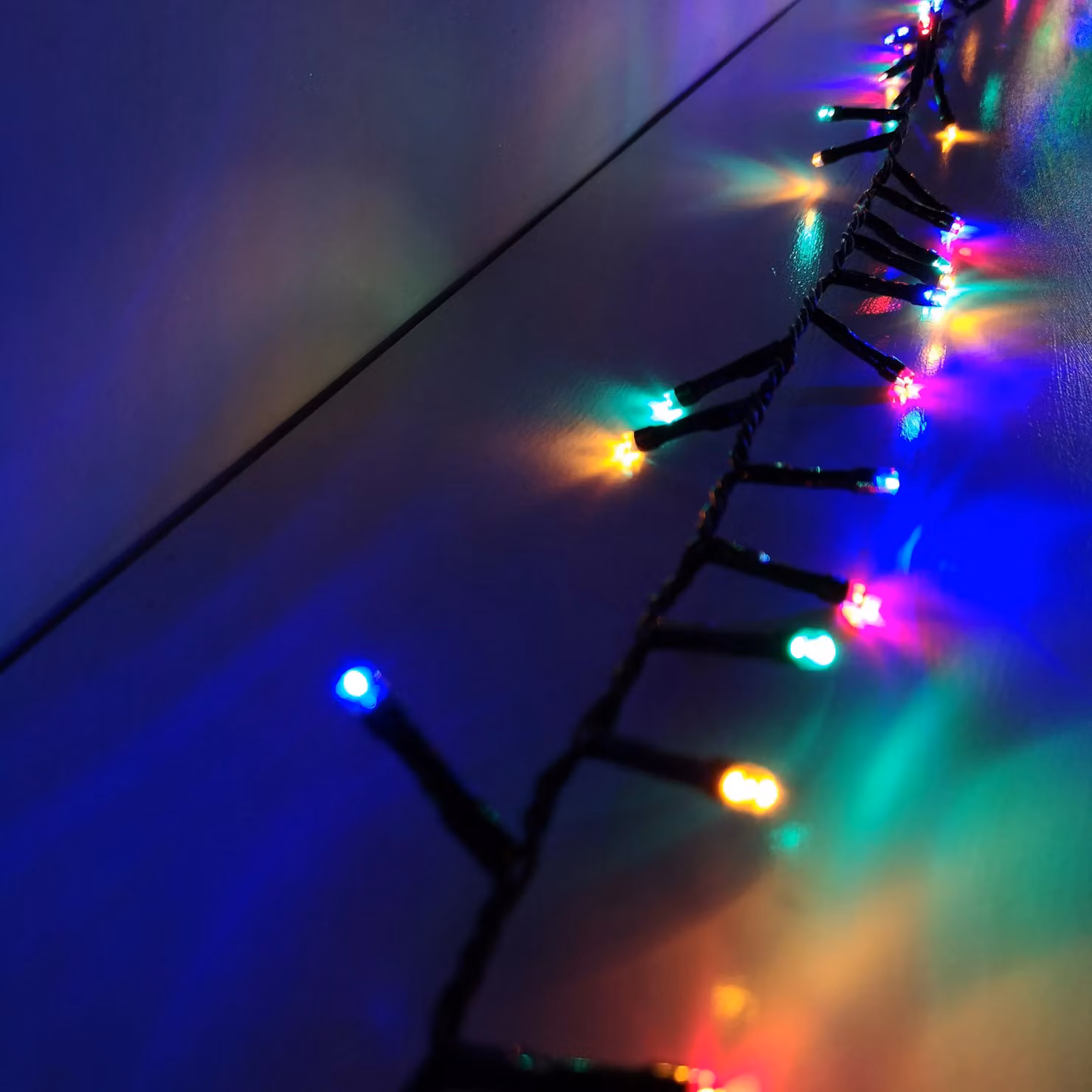 Samuel Alexander Multi-Coloured LED TreeBrights Christmas String Lights with Timer, 50m, 2000 LEDs – 2