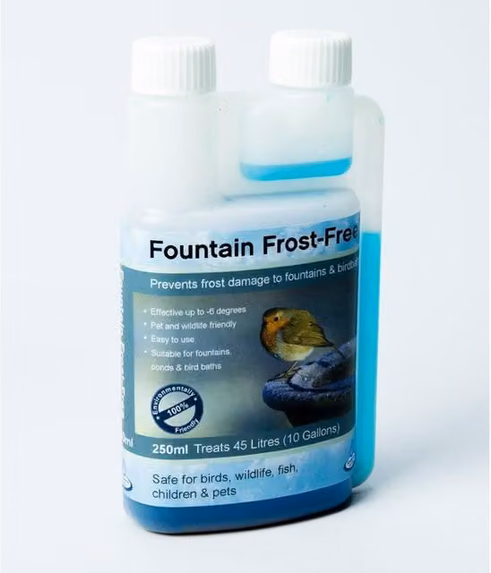 Primrose Frost Free De-icer for Birdbaths, Fountains, Ponds and Water Features, Clear