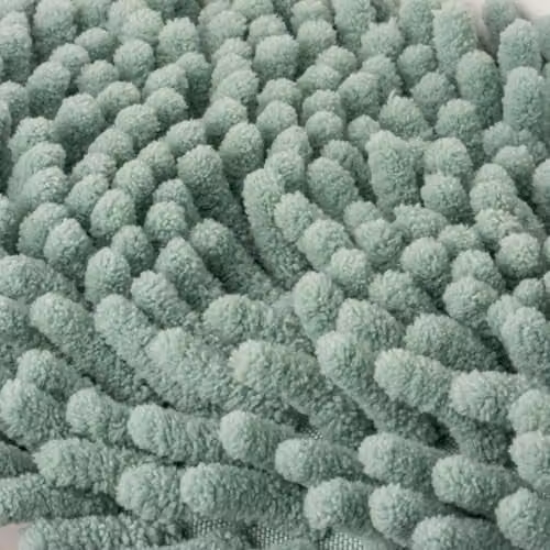 JVL Extendable Chenille Mop with 2 Microfibre Replacement Heads in Green – 4