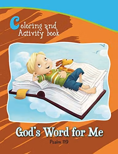 iCharacter Limited Psalm 119 Colouring and Activity Book for Children, Multicolour – 1