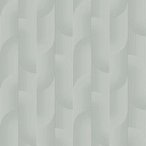 Grandeco Boutique Romaine Art Deco Luxury Embossed Wallpaper, Sea Green