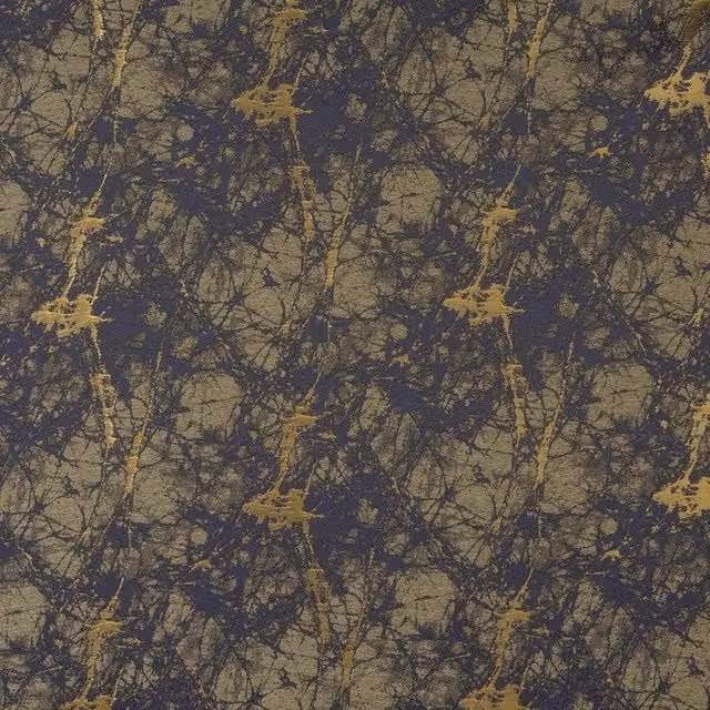 Terrys Lava Fabric in Amethyst Purple and Gold