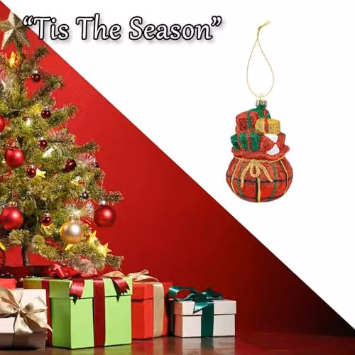 VFM e-Store Red Christmas Santa Sack W/D/H: 13 x 8 x 8 cm – 7