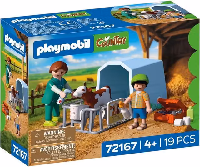 Playmobil Farm Chicken Coop Toy Set