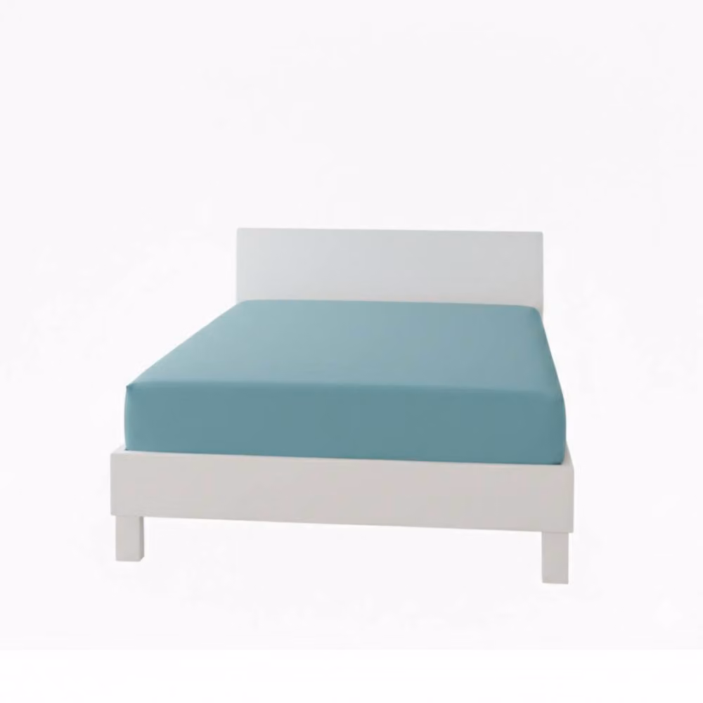Snug City Super King Polycotton Extra Deep Fitted Sheet in Duck Egg Blue, Depth: 40 cm – 2