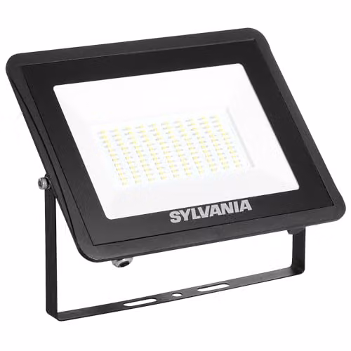 SYLVANIA SylFlood 78W LED Outdoor Floodlight, 10000 Lumens, IP65 Security Light, Black – 1