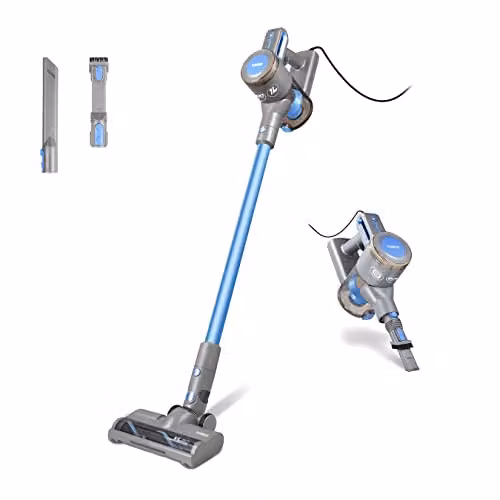 Tower VL20 3-in-1 Performance Corded Bagless Vacuum Cleaner with HEPA H13 Filter, 400W, Blue – 1