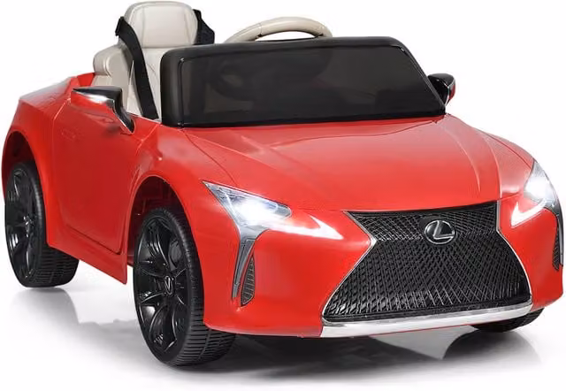 Costway Lexus Electric Ride On Car Toy in Red
