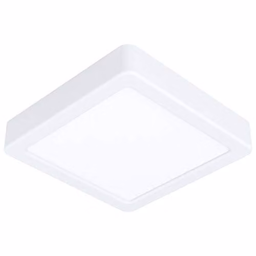 Loops Square Surface Mounted LED Wall and Ceiling Light, White, 10.5W, 4000K