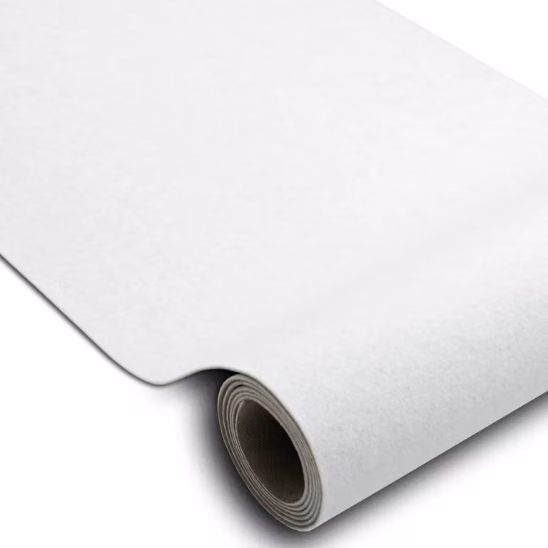 RugsX Anti-Slip Rumba Runner in White, W: 200 cm, D: 110 cm