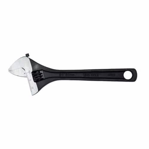 Teng Tools 4002 150mm 6-inch Adjustable Wrench in Black and Multicolour Chrome Vanadium Steel