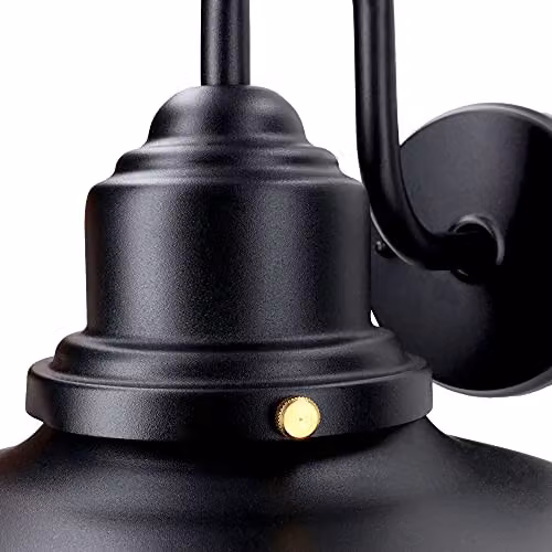 Netlighting Avenue Black Dome Outdoor Wall Light IP44 – 2