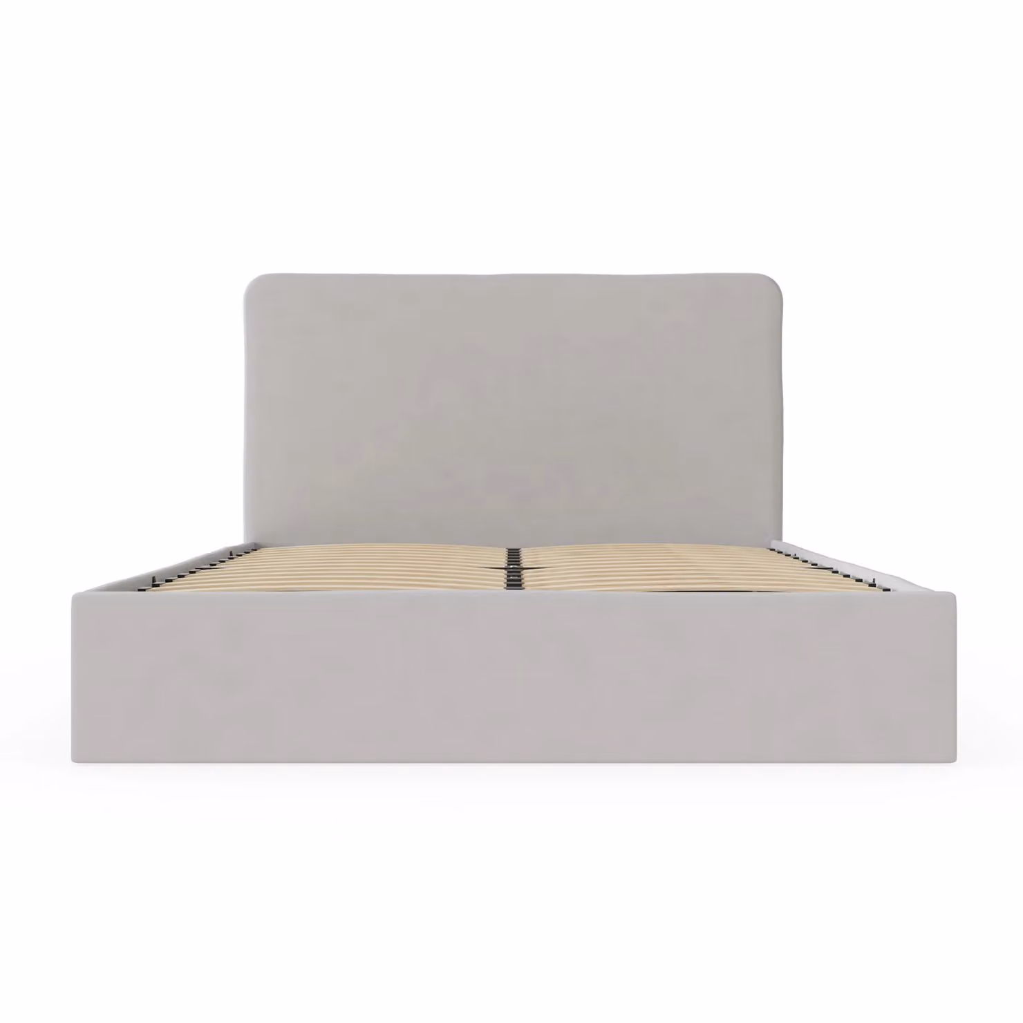 GFW Chiswick Modern Upholstered Ottoman Bed Frame in Grey, 140 x 200 cm – 3