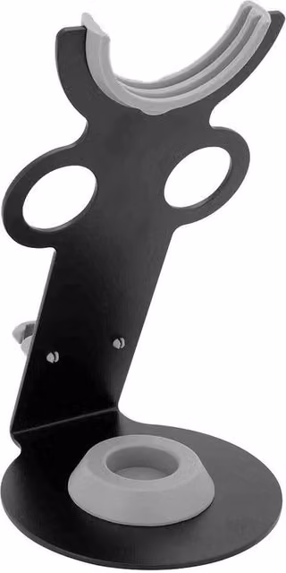 FLAVORA Anti Drop Magnetic Hair Dryer Holder Stand in Black – 1