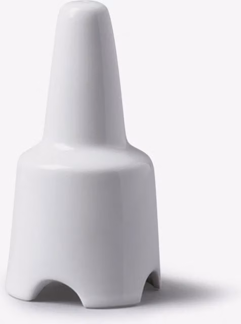 WM Bartleet & Sons White Porcelain Victorian Tall Pie Funnel
