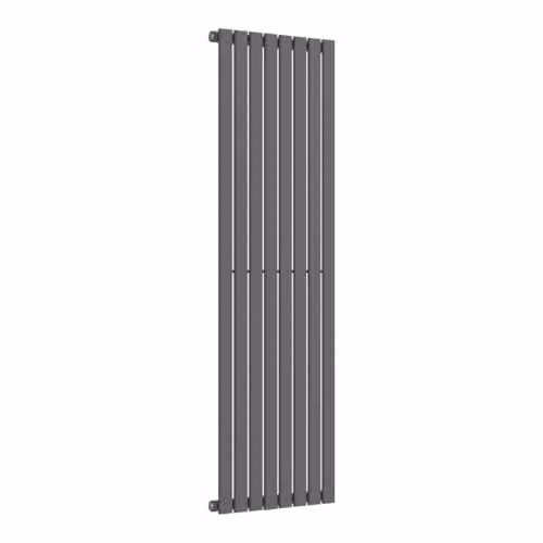 Lux Heat Anthracite Grey Flat Vertical Single Panel Designer Radiator H 160 cm x W 56 cm – 2
