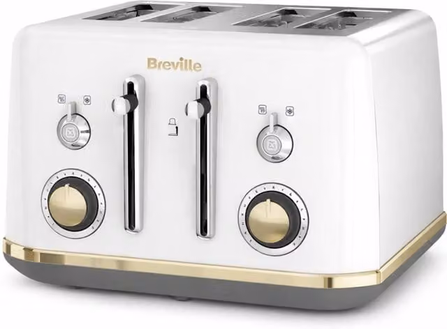 Breville Mostra VTT937 Toaster, White