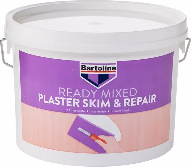 Bartoline Ready Mixed Plaster Skim and Repair White Gypsum