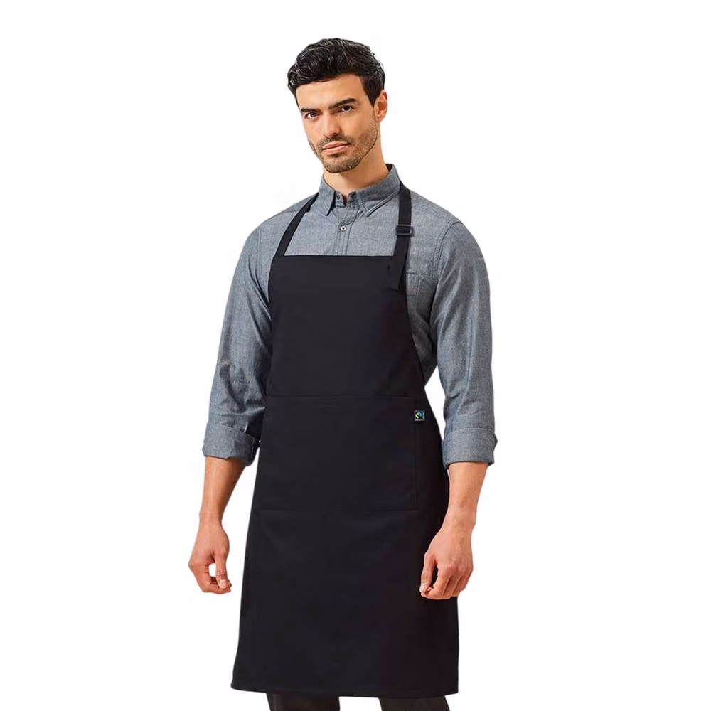 Premier Fairtrade Apron in Black – 2