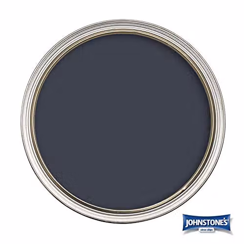 Johnstone's Matt Feature Wall Paint in Midnight Sapphire Blue, 2.5L – 2