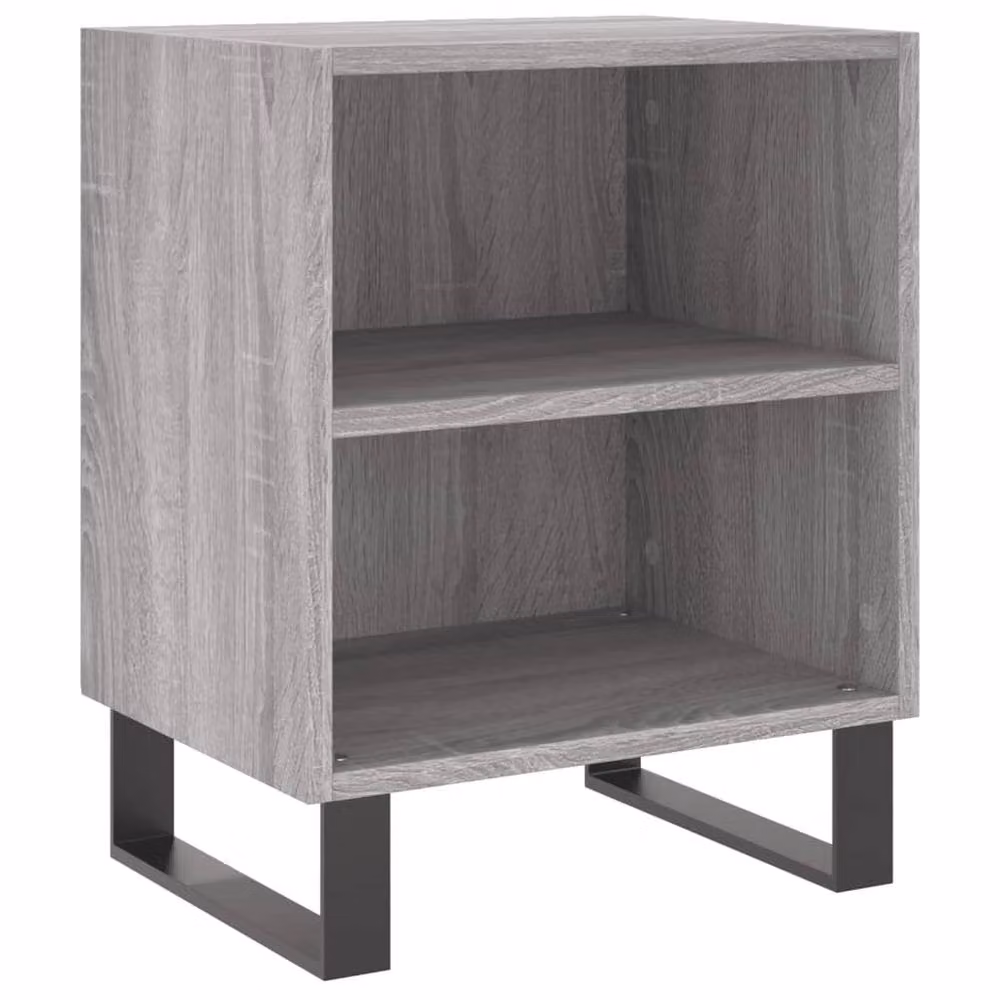Berkfield Home Elegant Bedside Cabinets, 2 Piece Set, Grey Sonoma, W/D/H: 40 x 30 x 50 cm – 3
