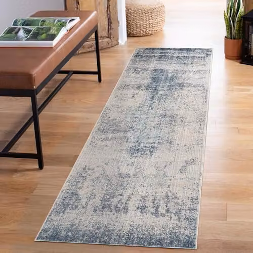 Desire Rugs Maia Abstract Modern Living Room Area Rug, Blue, W: 160 cm, L: 240 cm – 2