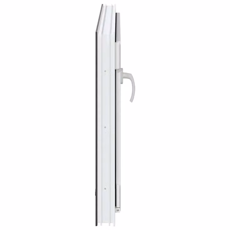 Berkfield Home RISOR Basement Tilt and Turn Window, Anthracite, W: 90 cm, H: 60 cm, DIN Left