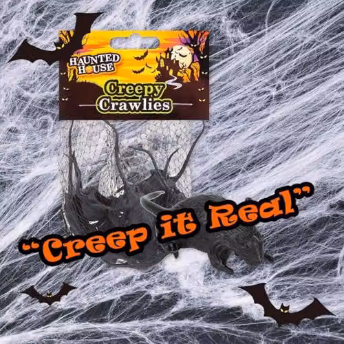 VFM e-Store Halloween Creepy Crawlies Set in Black – 5