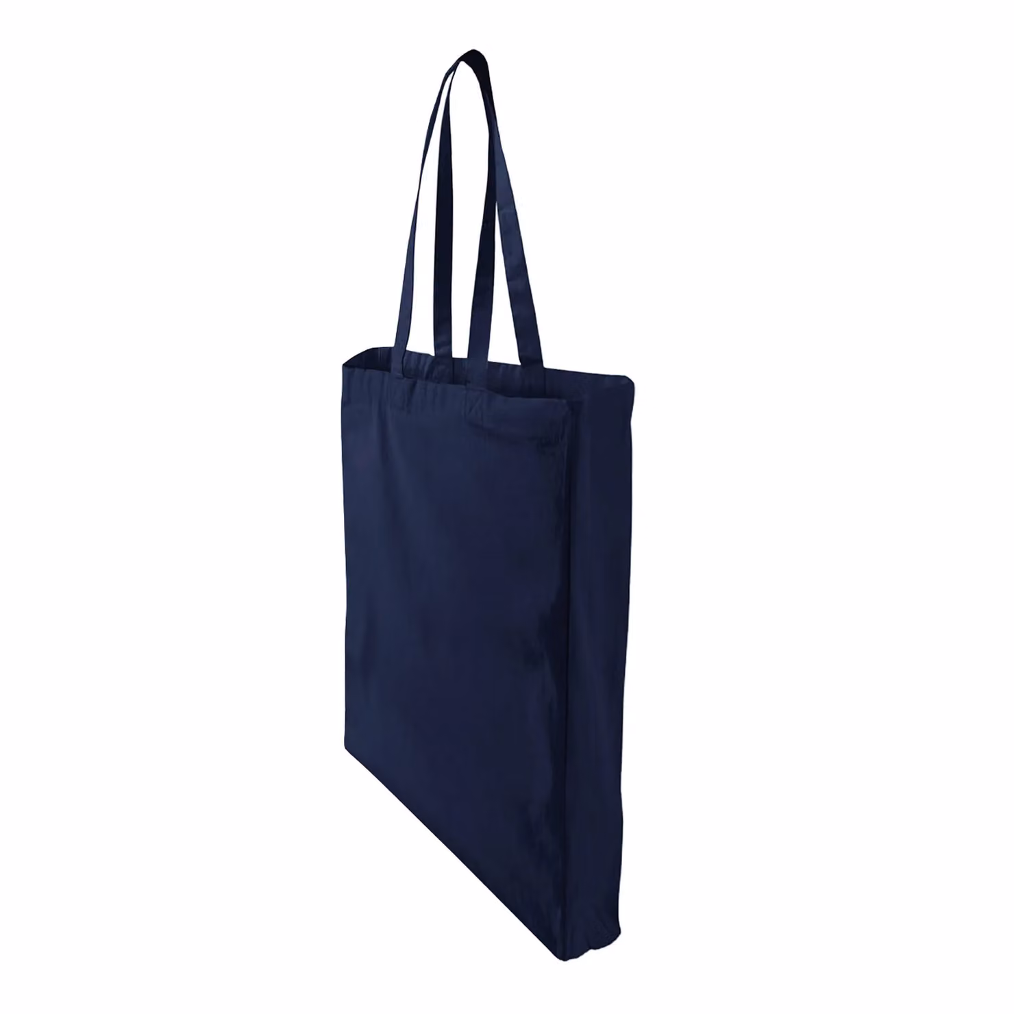 Westford Mill Classic Canvas Shopper in Blue, W/D/H: 39.0 x 13.0 x 13.0 cm – 2