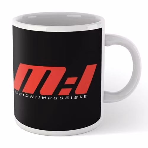 Zavvi Mission Impossible Force Ceramic Mug in Black and Multicolour