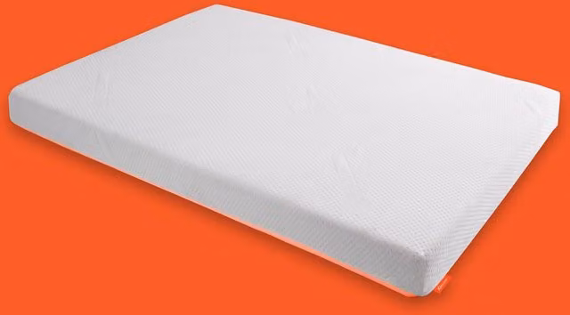 X Rocker Cool Max Foam Single Mattress in White with Removable Cover and Temperature Regulation