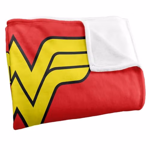 Warner Bros. Wonder Woman Wonder Grandma Super Soft Fleece Throw Blanket, Multicolour, W/D/H: 91 x 147 cm – 2