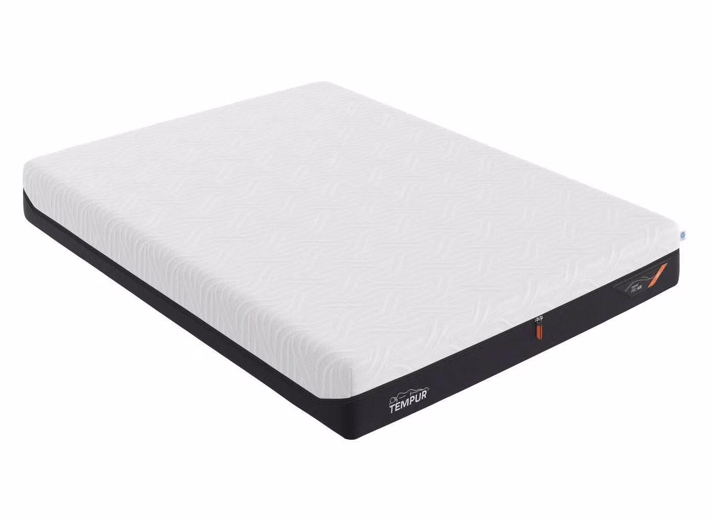 Tempur Pro Air SmartCool Firm Viscoelastic Foam Mattress with Temperature Regulation and Removable White Fabric Cover