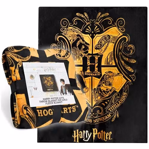 United Essentials Harry Potter Fleece Throw Blanket, Multicolour, W/D: 150 x 130 cm – 5