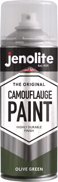 Jenolite Opaque Matt Camouflage Paint in Green