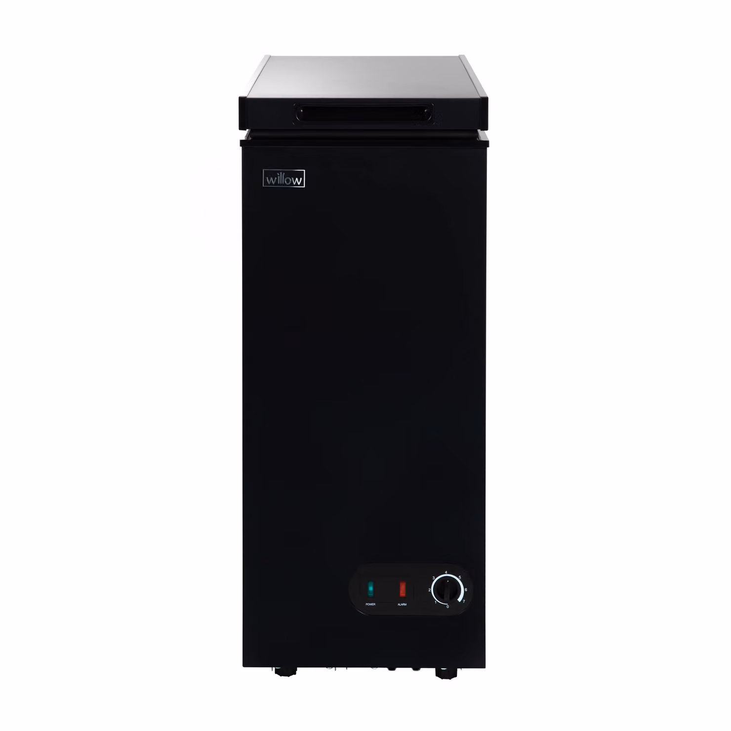 Willow WCF60B Women's Freestanding 51L Chest Freezer in Black with Removable Storage Basket – 2