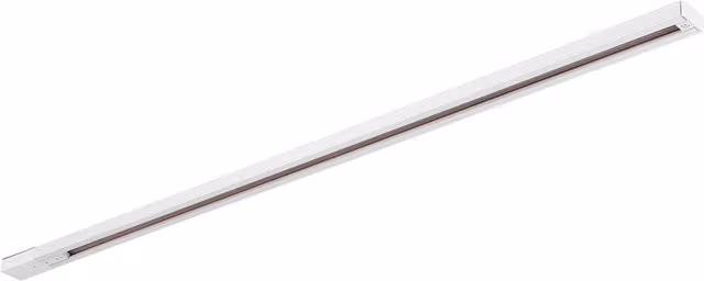 Loops White Single Circuit Commercial Lighting Display Track, 3.5 m