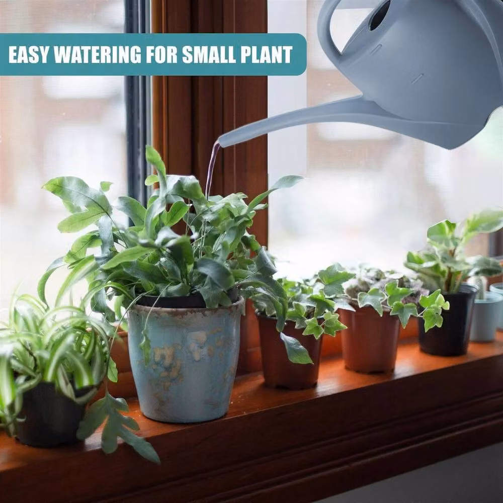 SPETLEK Small Plastic Watering Can with Long Spout in Green – 2