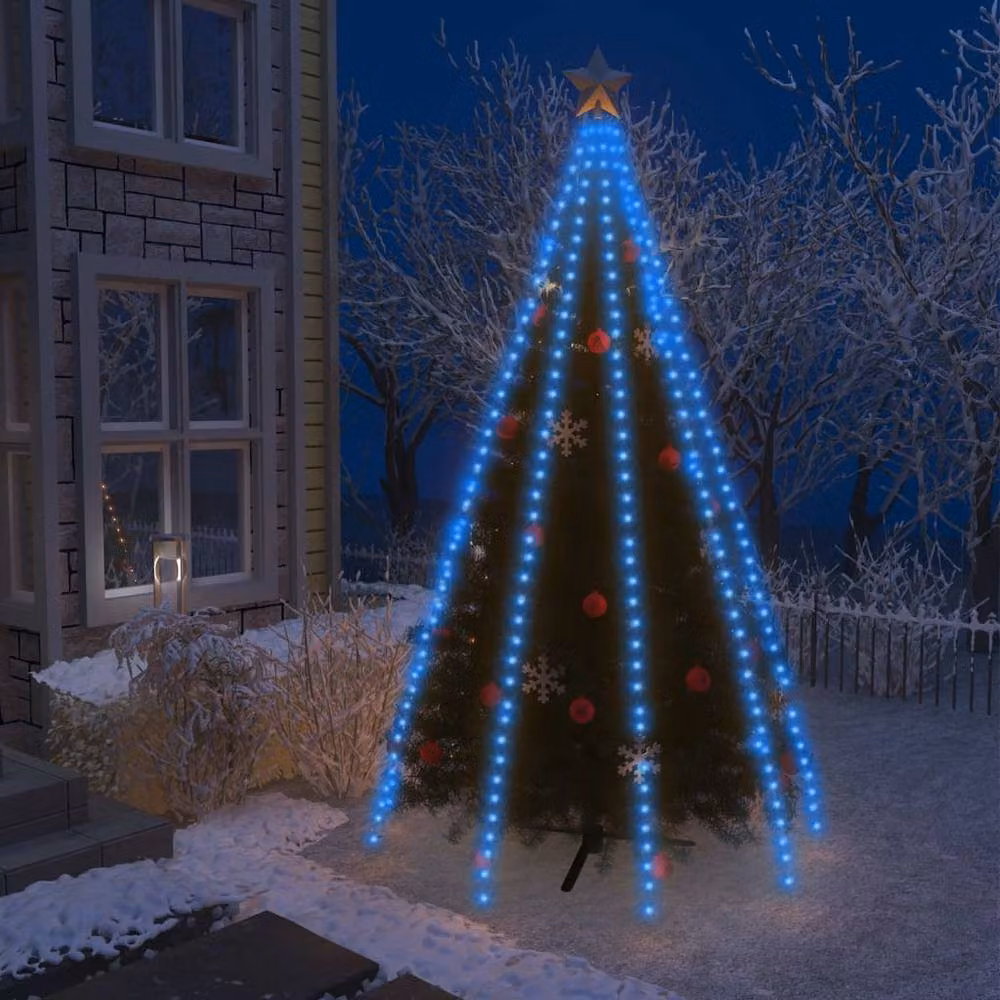 Berkfield Home Blue LED Christmas Tree Net Lights with 400 LEDs, 400 cm – 2