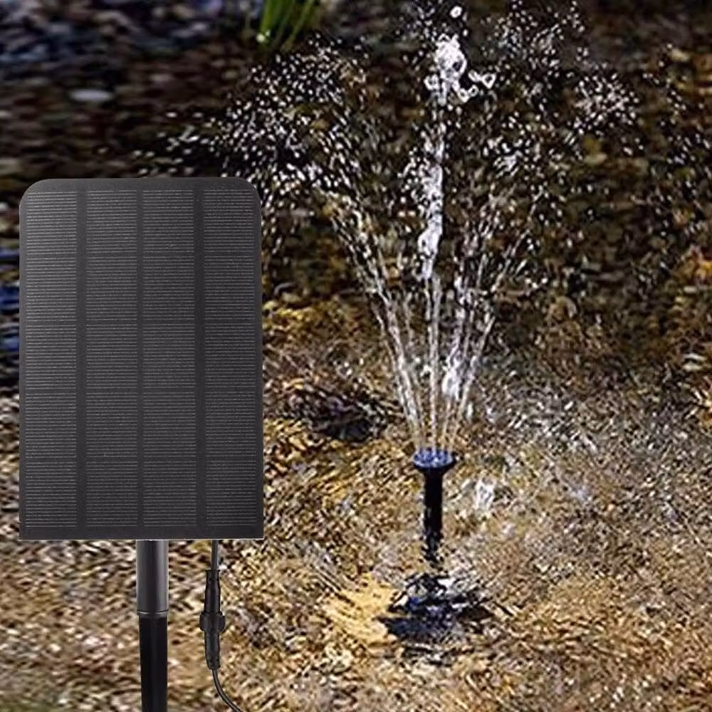 NESTLUNE 2.5W 200L/H Water Pump for Garden Pools, Ponds, Fish Aquariums and Fountains, Black, W/D/H: 100 x 15 x 15 cm – 5