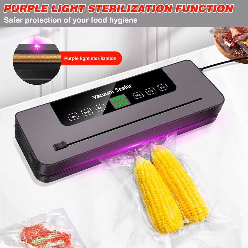 FLAVORA Commercial Vacuum Sealer Machine in Grey and Black – 5