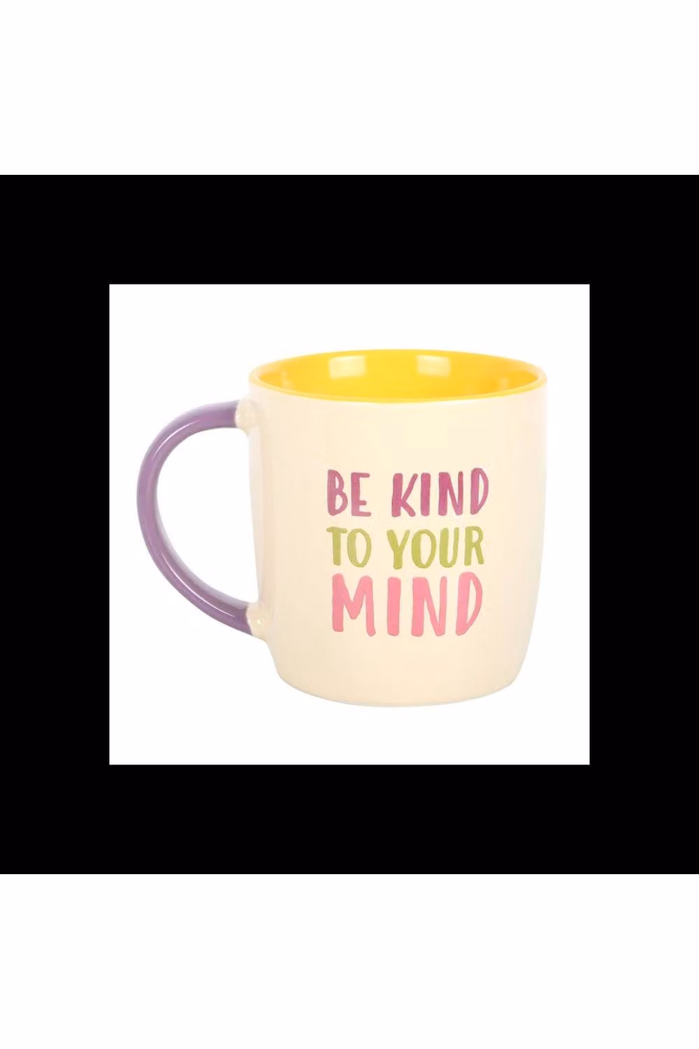 KDMD Be Kind To Your Mind Mental Health Ceramic Coffee Mug in Multicolour – 2