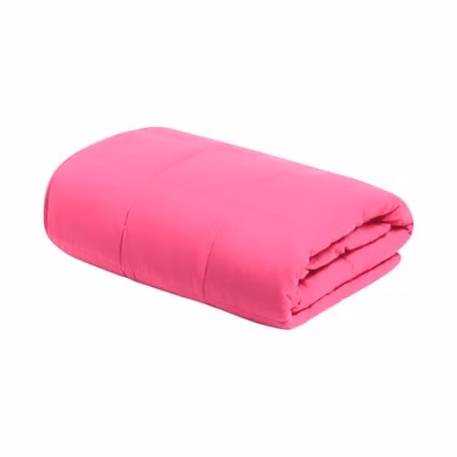 OHS Sensory Sleep Therapy Weighted Blanket for Adults, Pink, W/D/H: 125 x 180 cm, 6kg – 3