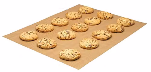 KitchenCraft Non-Stick Reusable Baking Mat, Grey, W: 40 cm, D: 33 cm – 1