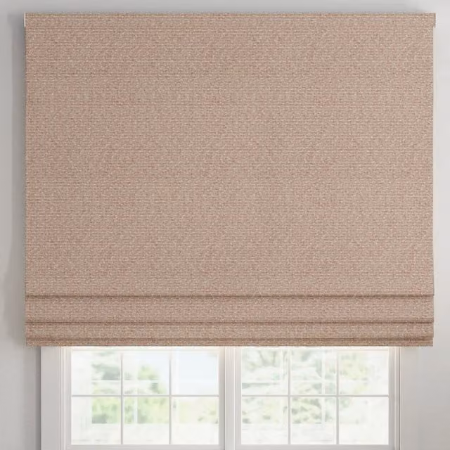 ANTE DECOR Hera Made To Measure Blackout Roman Blind in Coral