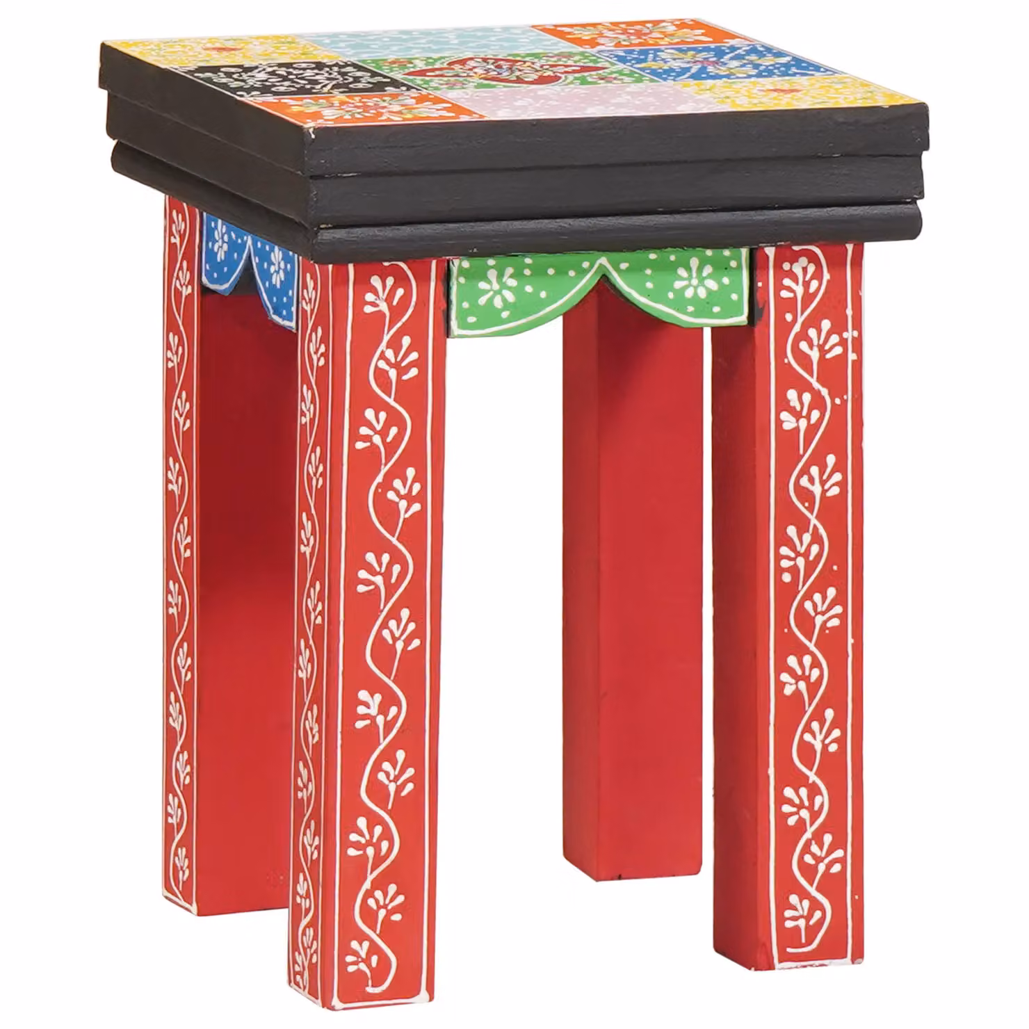 Berkfield Home 3-Piece Mango Wood Nesting Tables in Multicolour – 2