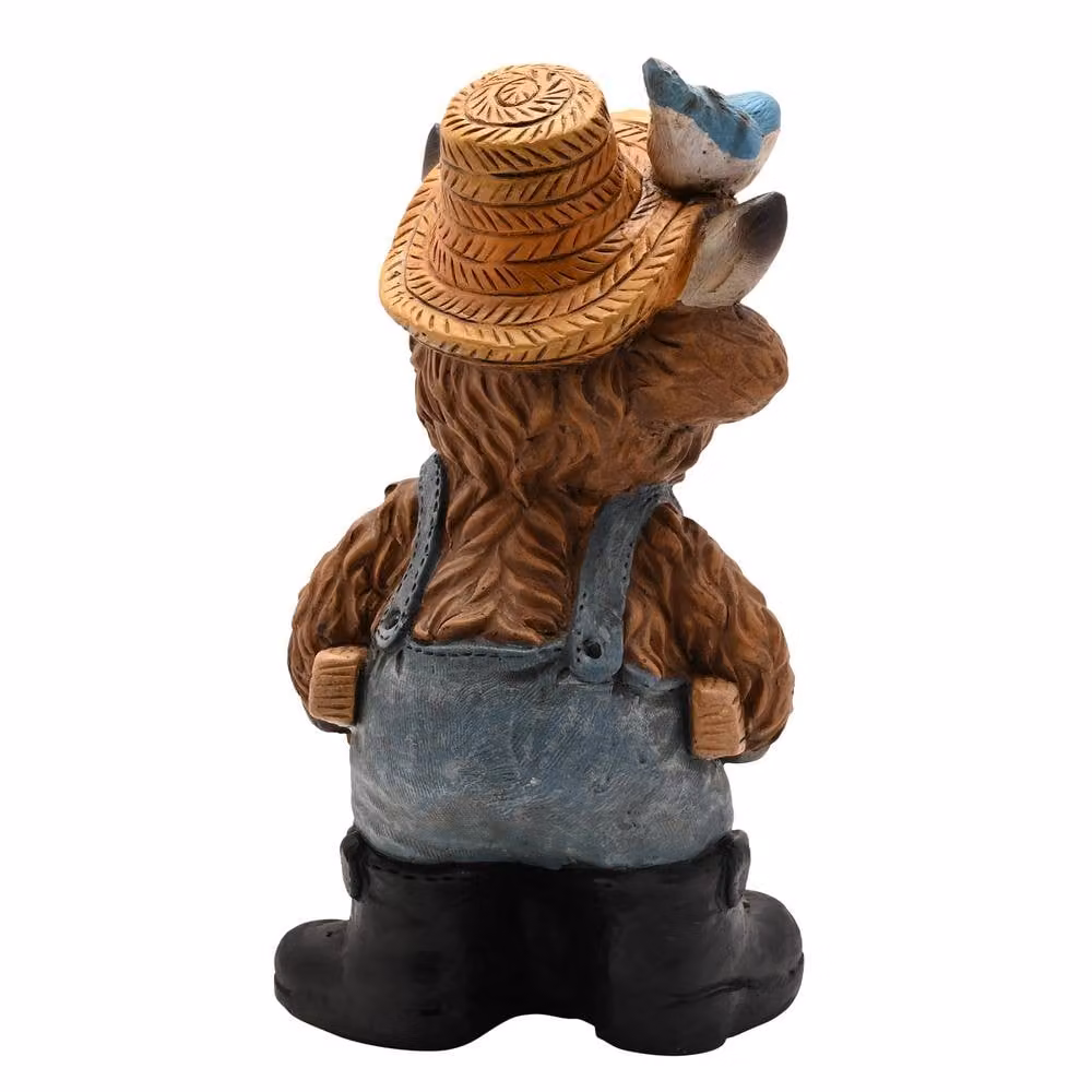 Country Living Highland Cow Ornamental Outdoor Planter in Brown – 3