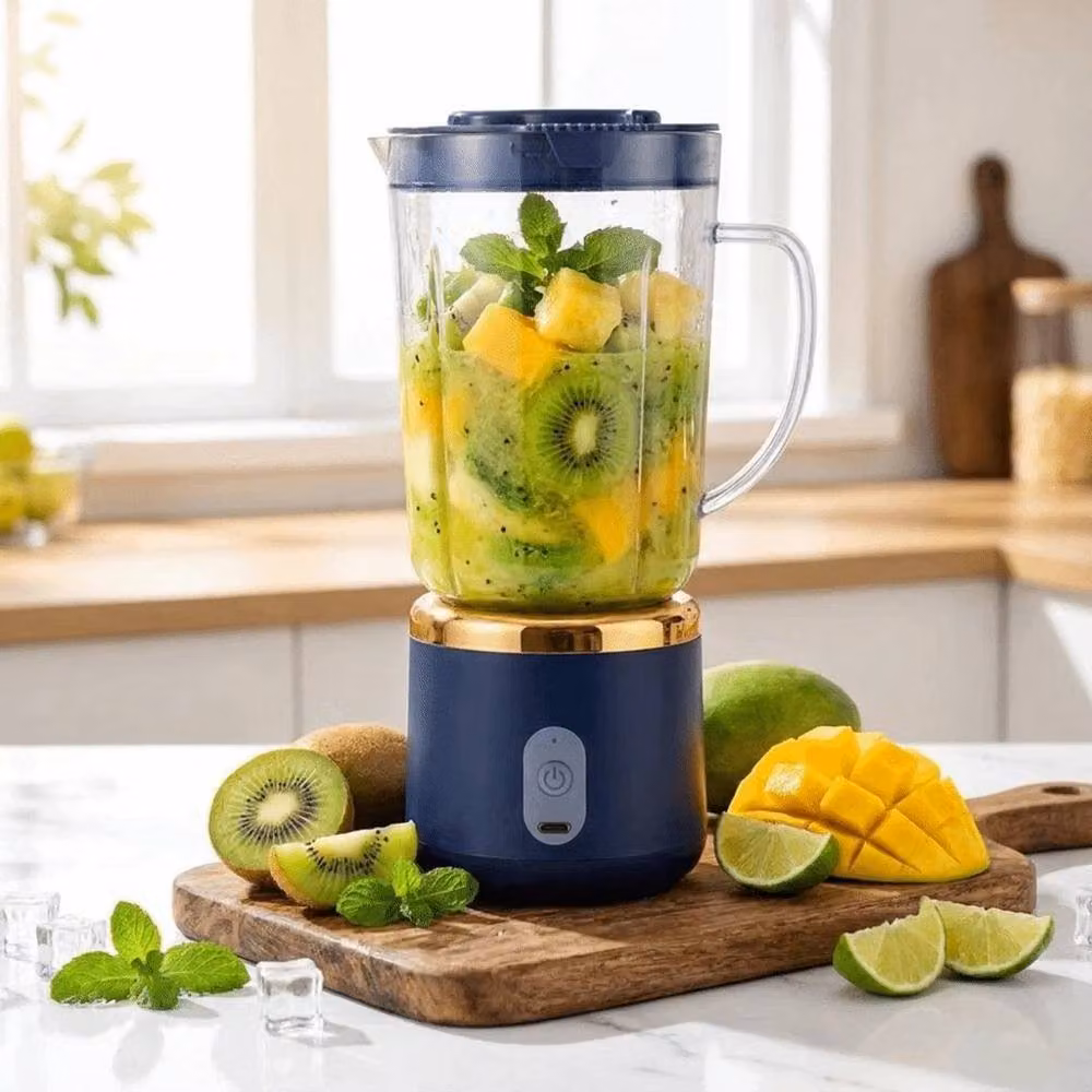 PAWNORA Electric Single Cup Juicer in Blue – 3